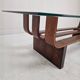 Table basse en teck élégante des années 60 par James Brown pour T.H. Brown, années 1970.