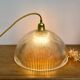 Vintage Holophane glass lampshade
