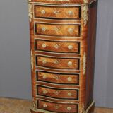 Napoleon III secretary in marquetry and bronze 19th century