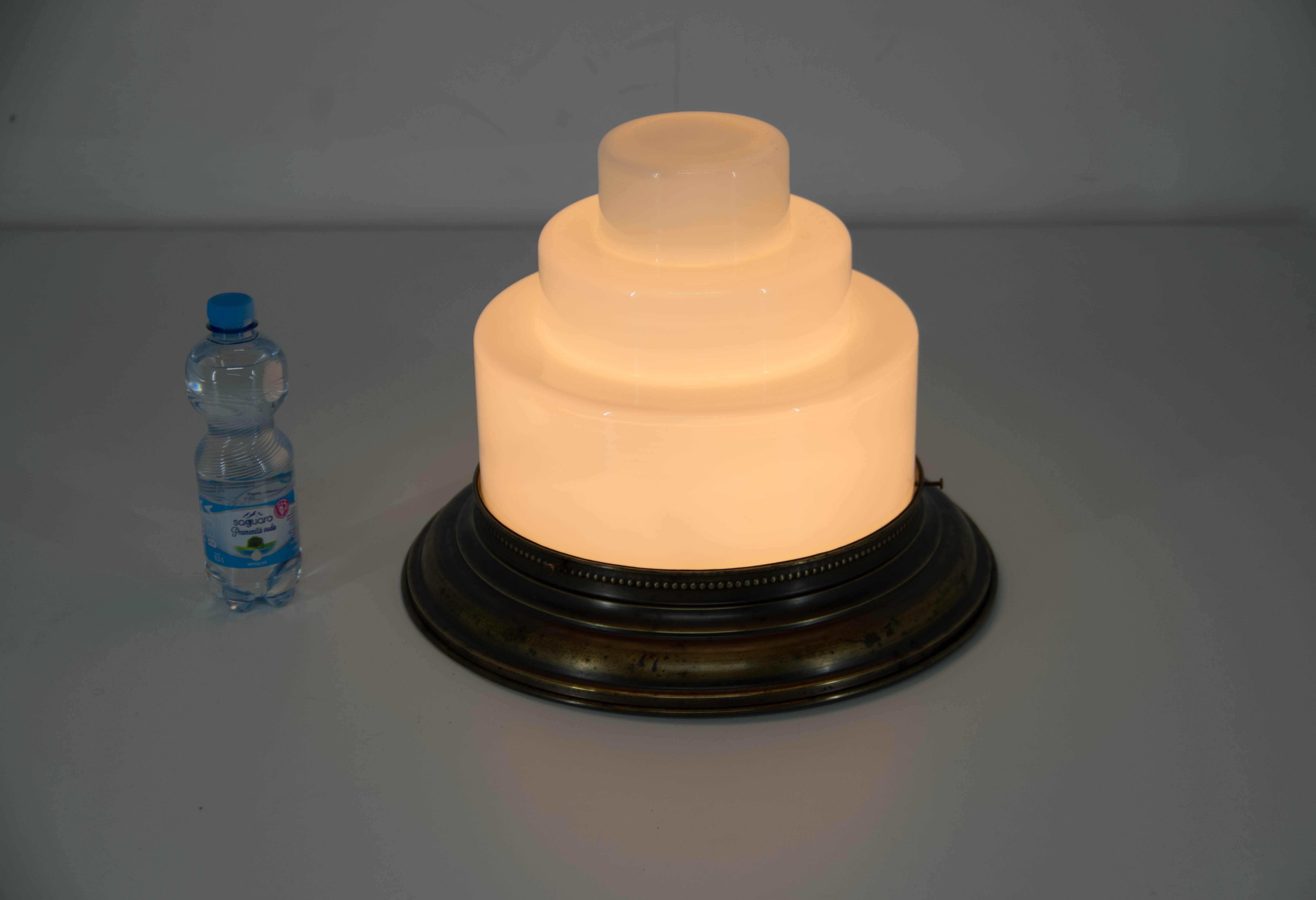 Big Art Deco Flushmount, 1920s