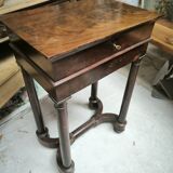 Empire period work chair in Cuban mahogany