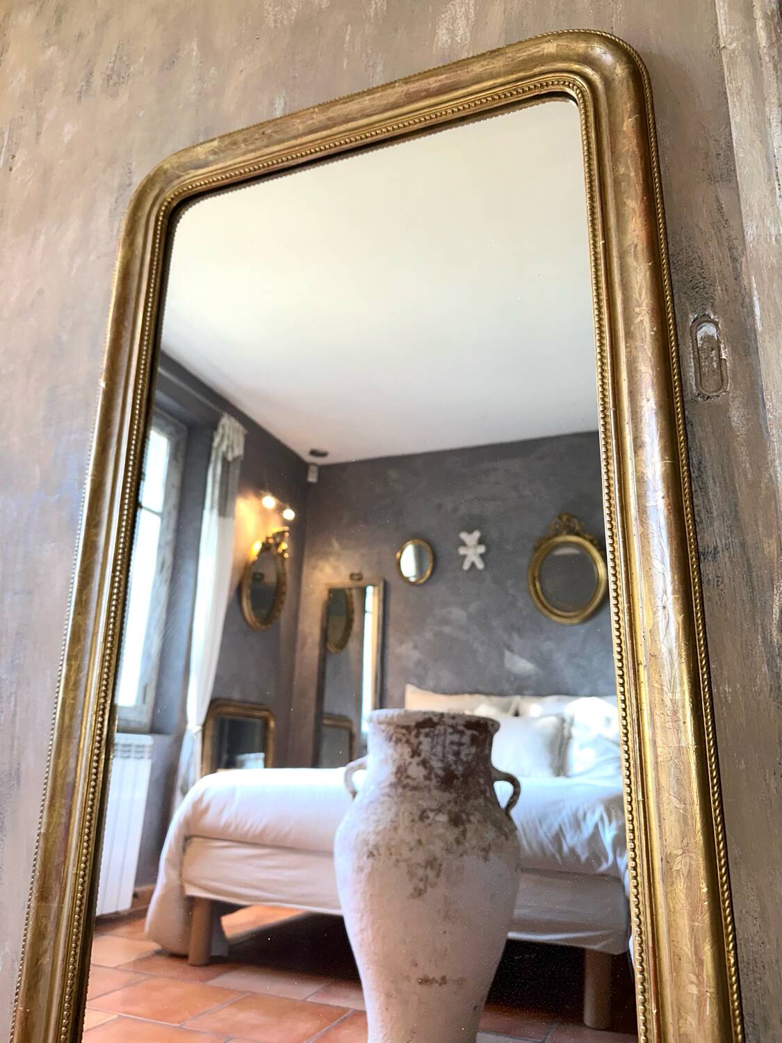 Antique Louis-Philippe mirror, 19th century