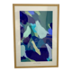Original painting under glass