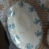 Longwy iron earth dinnerware set