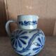 Vermilion stoneware jug
