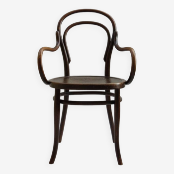 Bentwood Chair With Arms Model No 14 Art Nouveau Chair Thonet Austria 1890