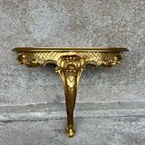 Fully restored vintage wall shelf