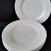 5 Assiettes à dessert en Porcelaine de Limoges