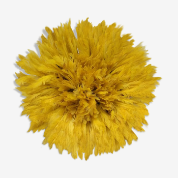 Yellow Juju hat of 35 cm