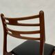 Set of five dining chairs by Johannes Andersen, model 101 Danish Design