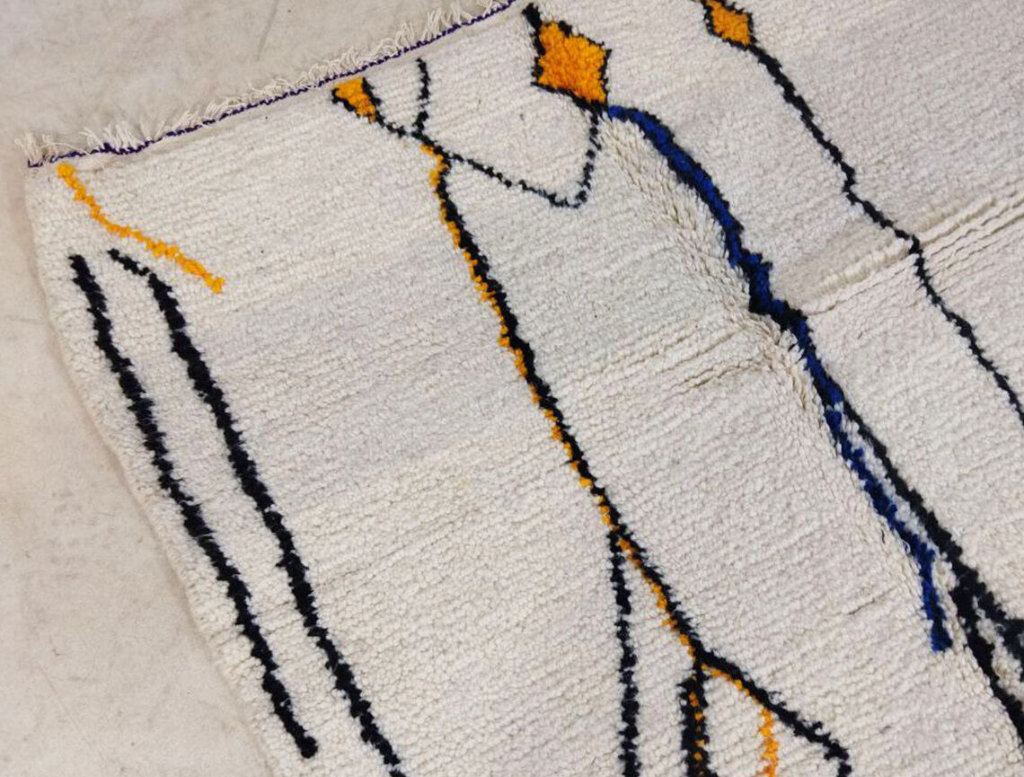 Moroccan carpet azilal 202x147cm