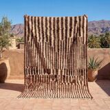 Traditional Moroccan wool rug 2.5 x 1.5 m