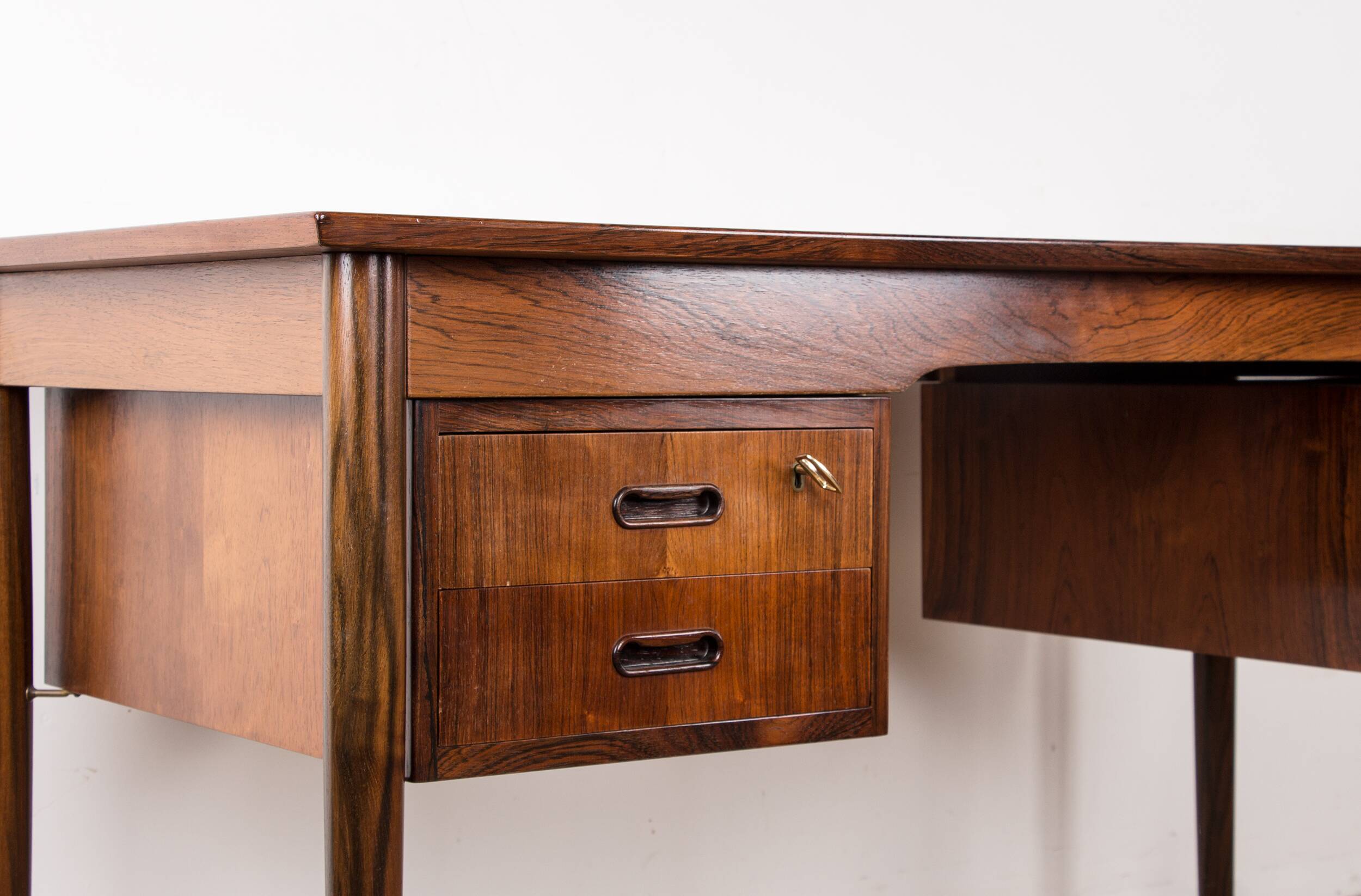 Danish Rosewood Desk by Arne Vodder 1960.