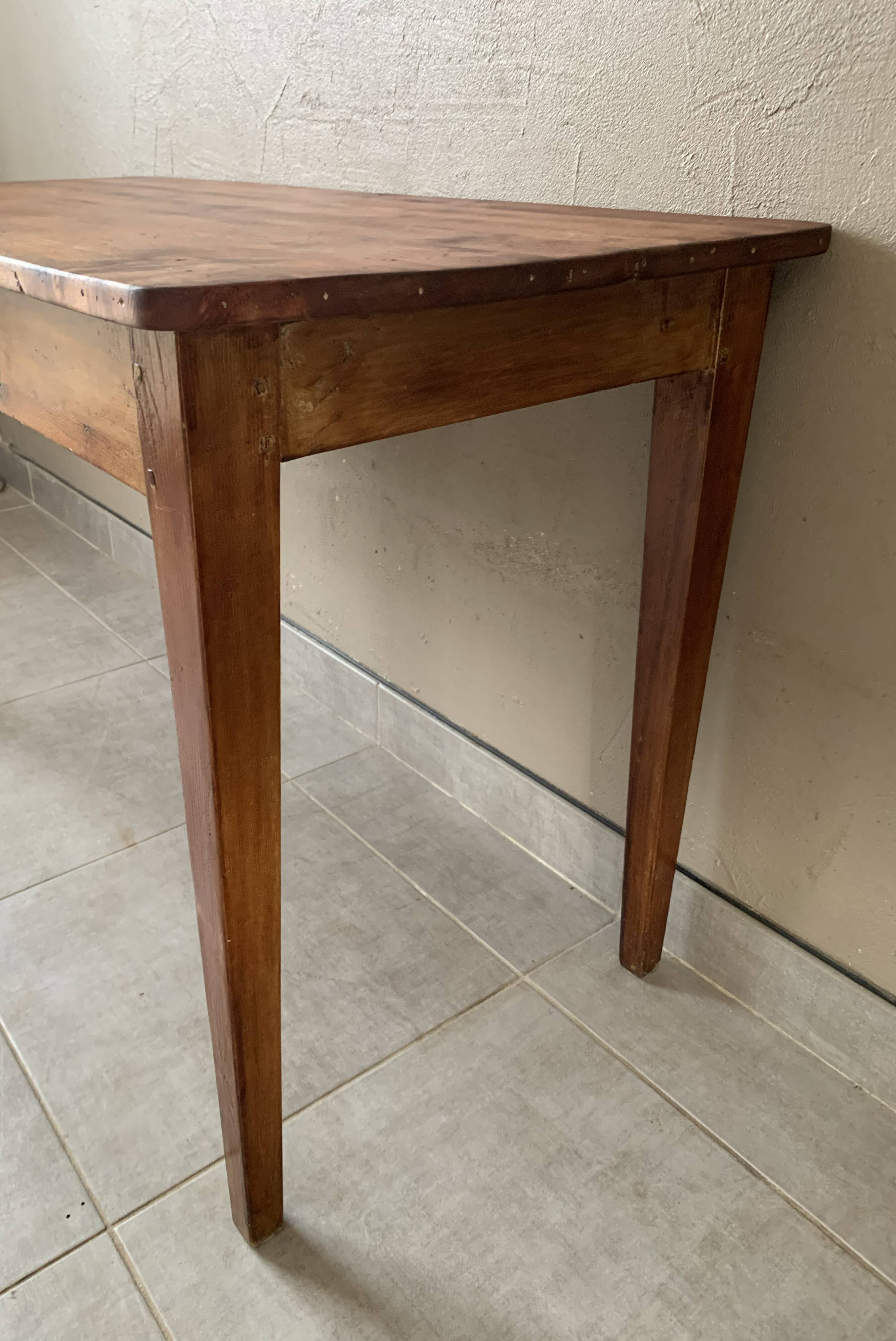 Vintage oak desk / table from the 1950s
