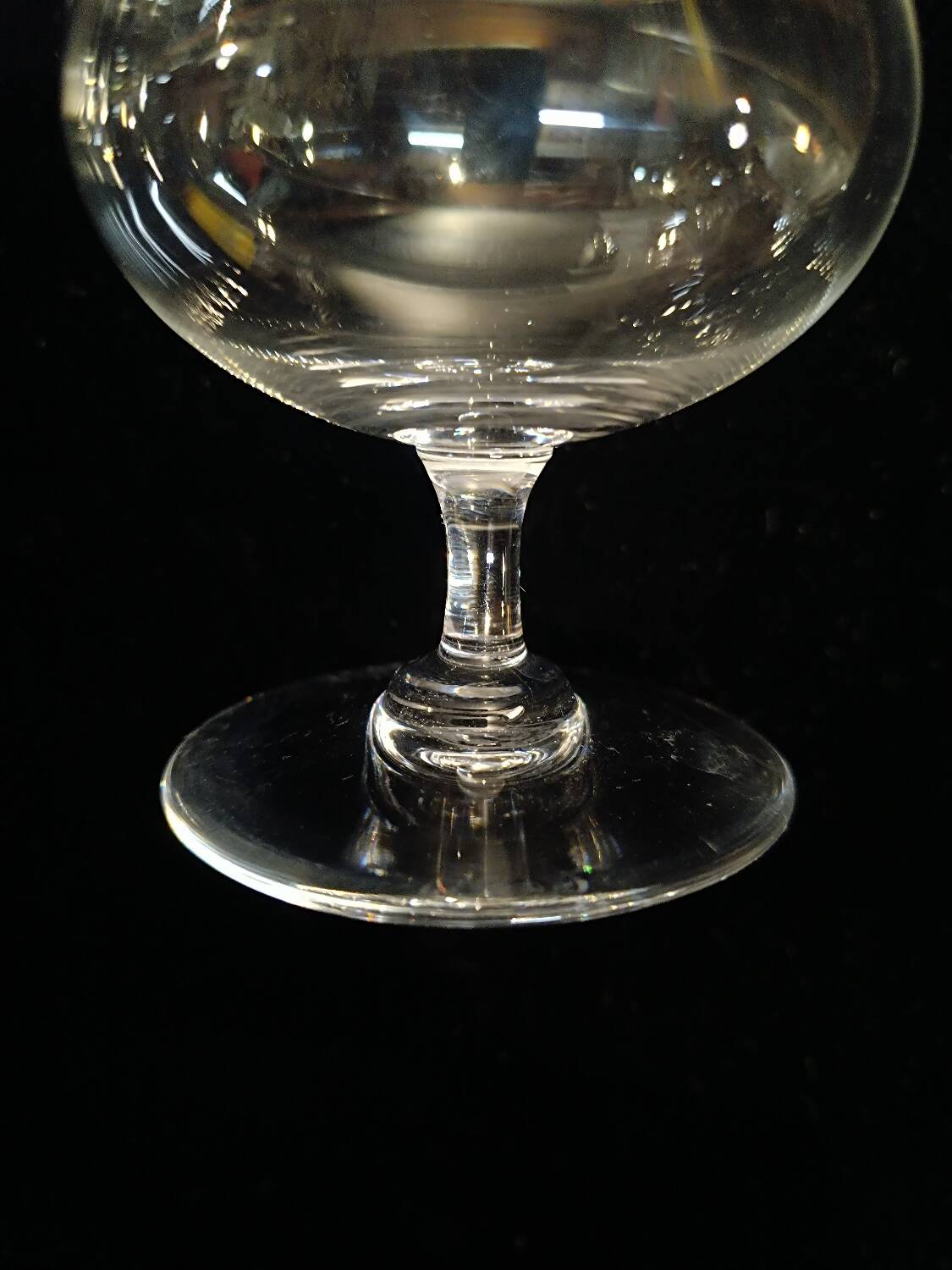6 Baccarat brandy glasses