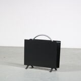 1950s Recent edition magazine rack by W.H. Gispen for Dutch Originals, Netherlands