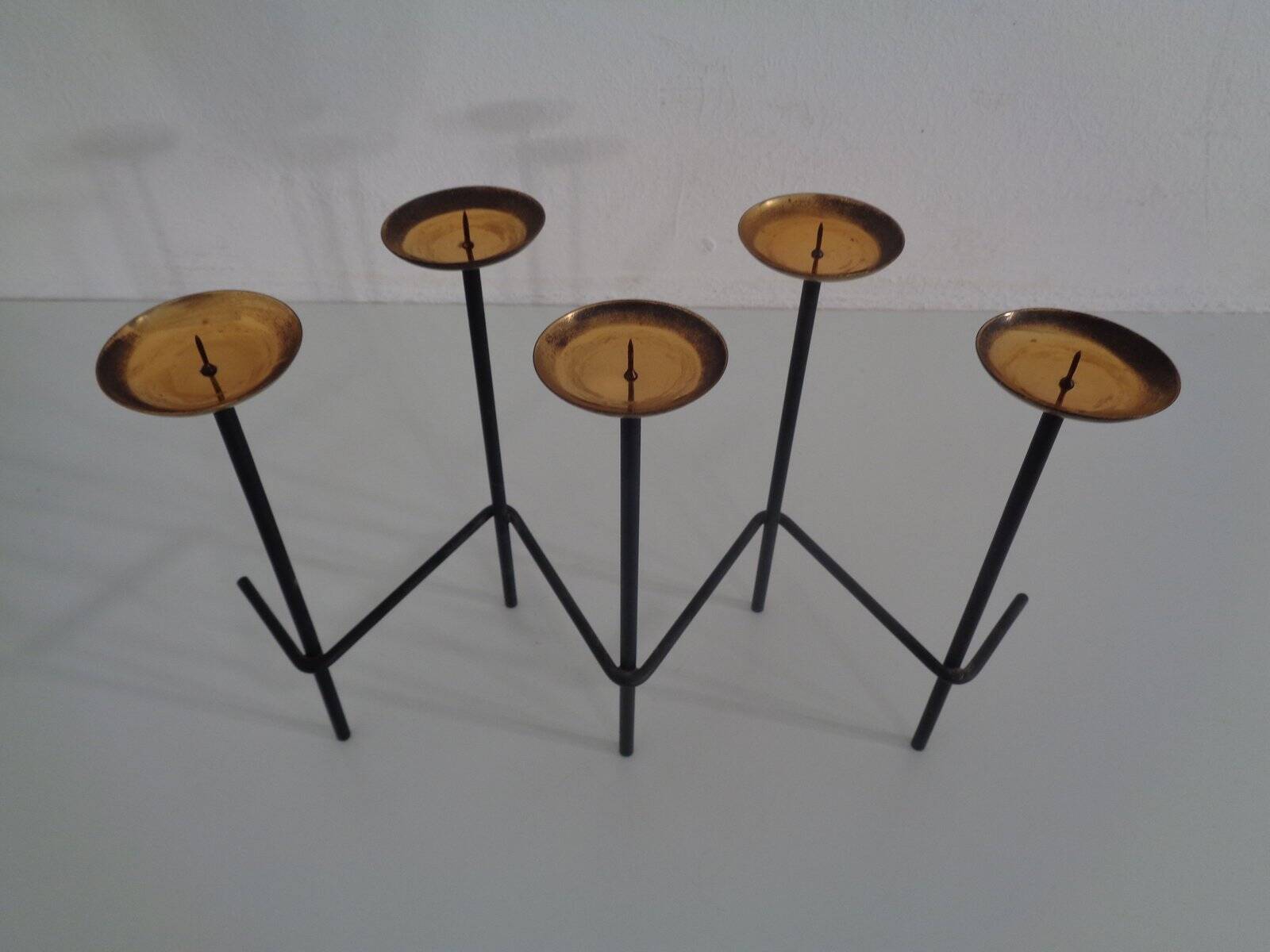Danish Filigree Candleholder, 1960s