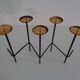 Danish Filigree Candleholder, 1960s