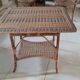 Rattan table