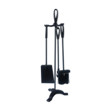 Fireplace tool set vintage