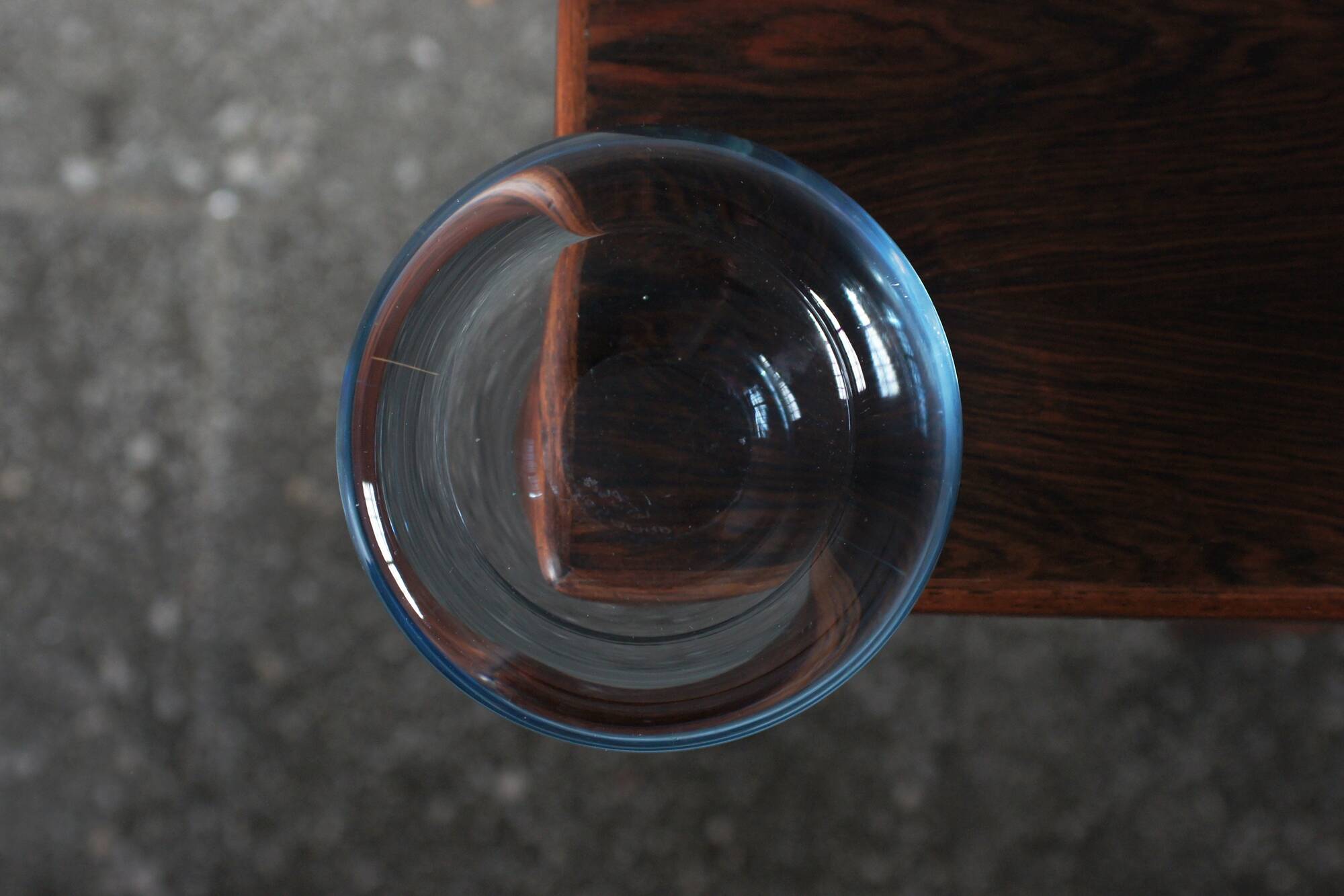 Glass Bowl design Per Lütken for Holmegaard, 1950s set of 2.