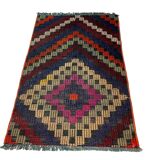 Vintage turkish kilim rug, 95 x 57 cm