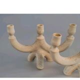 Suzanne ramié atelier madoura 1950 pair of candlesticks