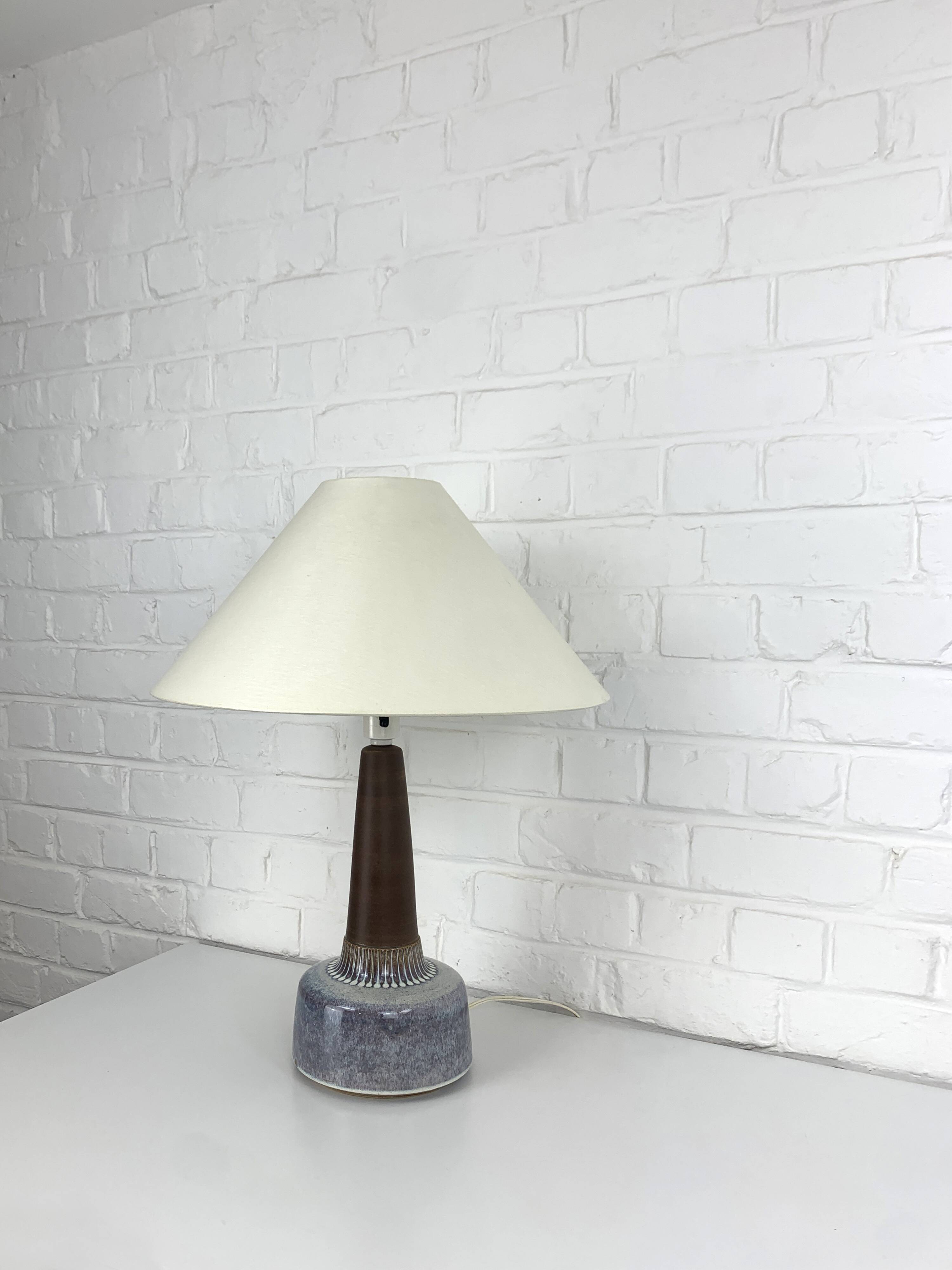 Scandinavian table lamp in ceramic Søholm Stentøj Denmark