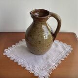 Pyrite stoneware pitcher - vintage