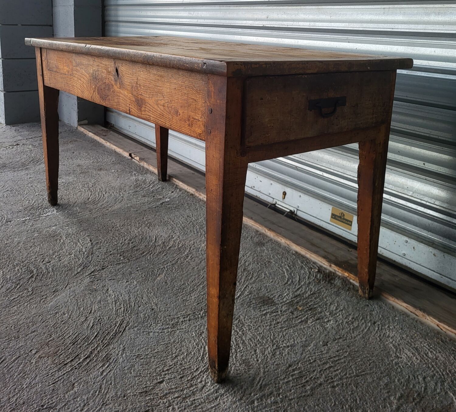 Authentic very old farmhouse table