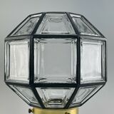 60s 70s lamp light ceiling lamp Limburg glass space age design 60s 70s