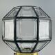 60s 70s lamp light ceiling lamp Limburg glass space age design 60s 70s