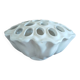 Flower vase in white porcelain