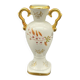 Small amphora vase in Limoges porcelain with gilded handles.