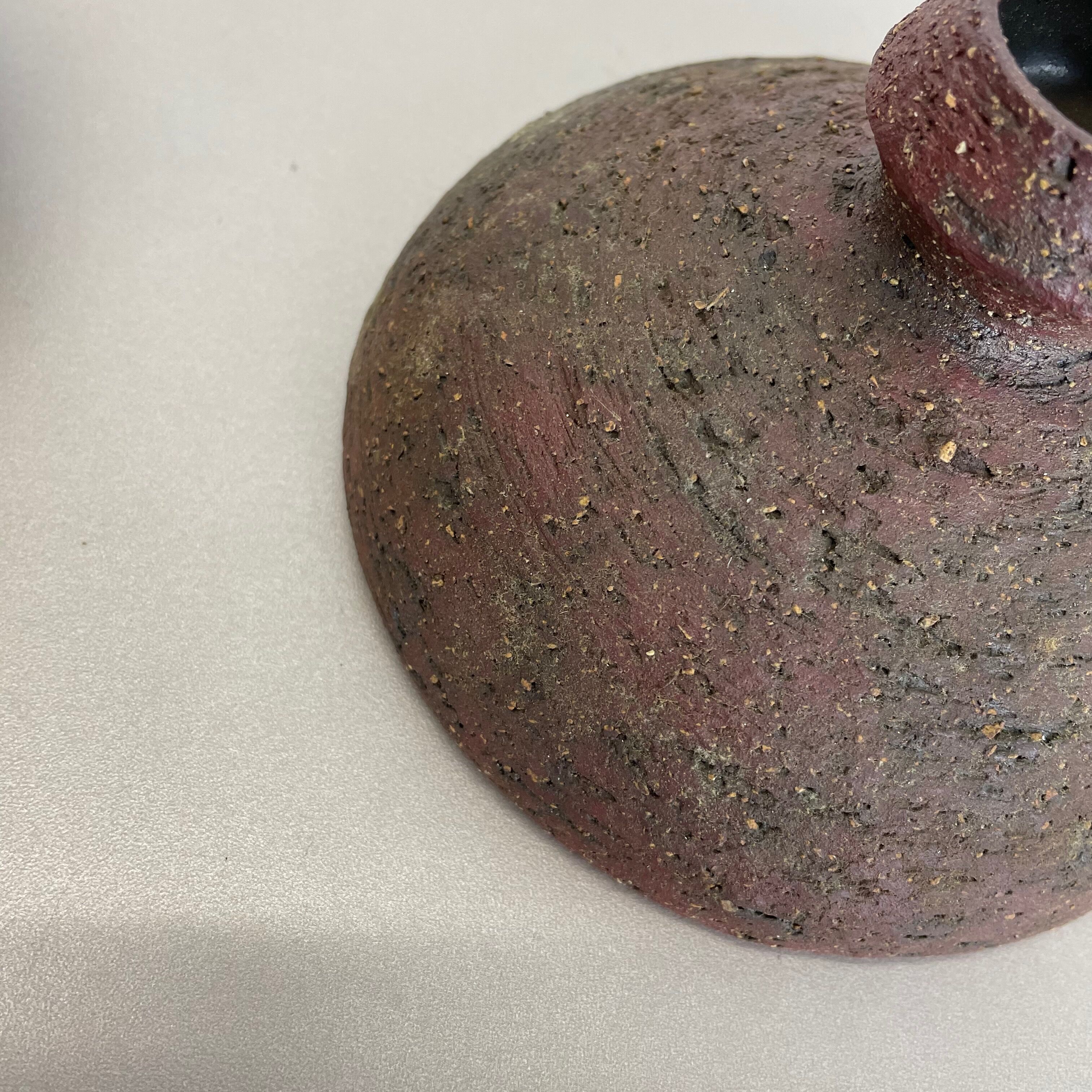 Set of 2 Studio Pottery Sculptural Objects Gerhard Liebenthron, Germany, 1970s