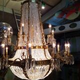 Chandelier with tassels