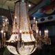 Chandelier with tassels