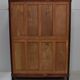 Wardrobe, walnut and mahogany, art deco - 1930 / 1940