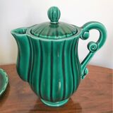 Art Deco selfish breakfast service signed Jean Pobery 1946