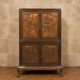 Cabinet pivotant en bois de camphre – vers 1950