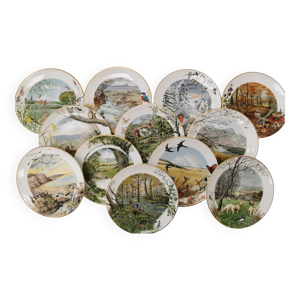 Service 12 assiettes Peter Banett