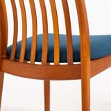 Ensemble de 4 chaises de salle à manger par Kai Kristiansen pour Schou Andersen