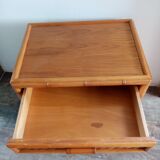 Bamboo and rattan auxiliary furniture