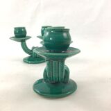 Pair of Vallauris candlesticks