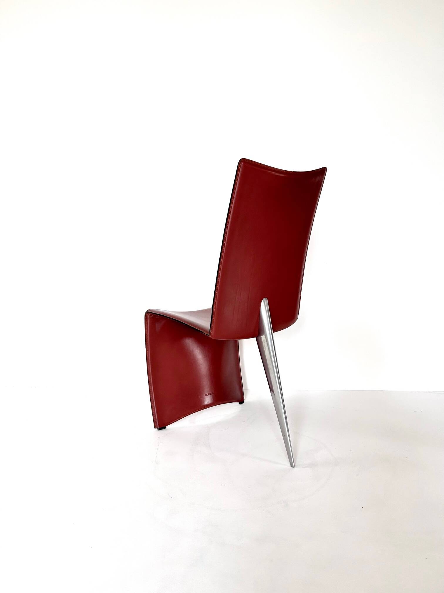 4 chaises "Ed Archer" , Philippe Starck, Driade, 1980's