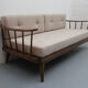 1950s daybed in beige, Wilhelm Knoll
