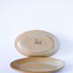 Pair of small oval dishes in stoneware, 1970