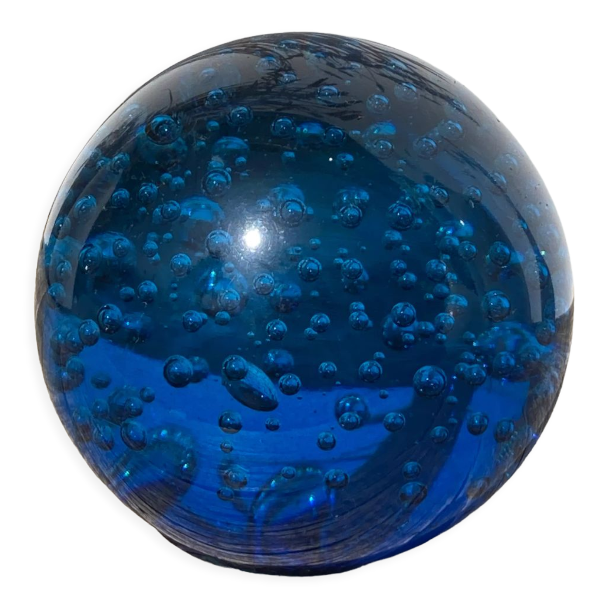 Blue ball sulphide paper press