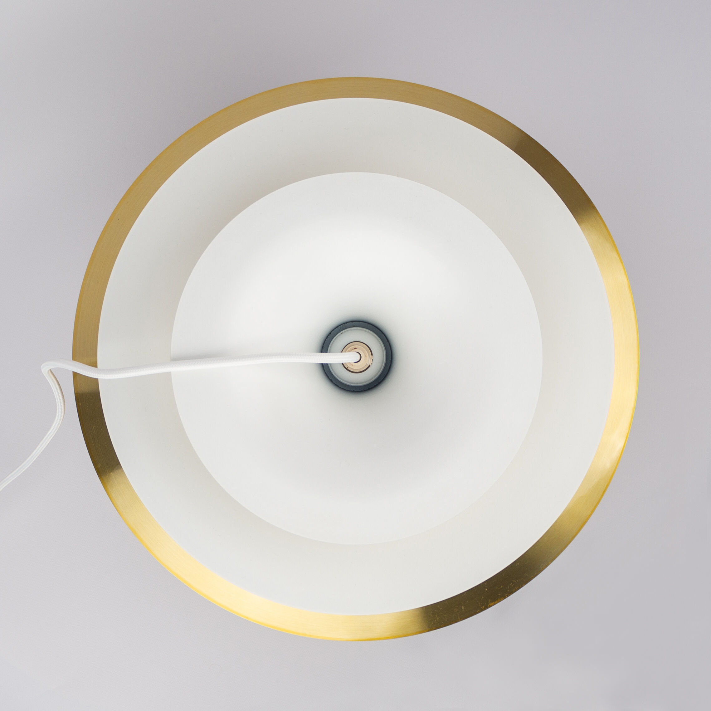 Suspension vintage danoise Barcelona par Bent Karlby, Dema, années 1970