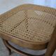 Vintage High Back Bentwood Cane Dining Chair / Thonet Style / Torn Seat